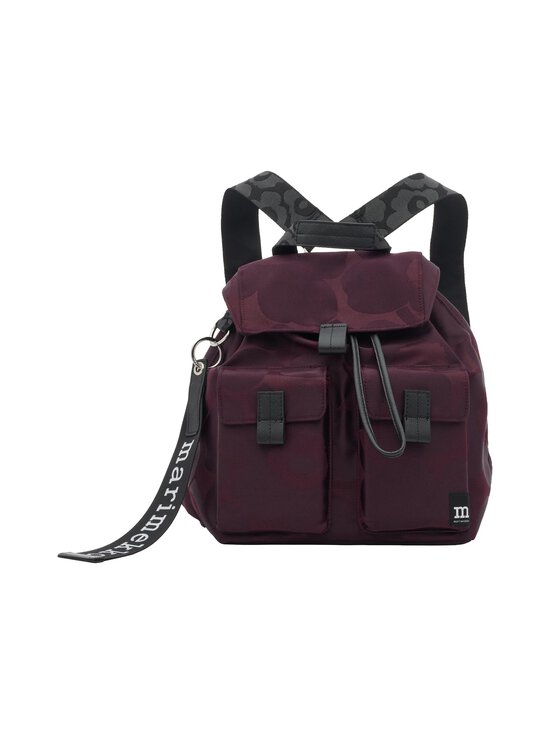 Marimekko - Everything M Unikko -reppu - 440 WINE RED, DARK WINE | Stockmann - photo 1