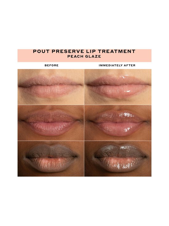 Ole Henriksen - Pout Preserve Peptide Lip Treatment Peach -huulivoide, 12 ml - PEACH GLAZE | Stockmann - photo 2