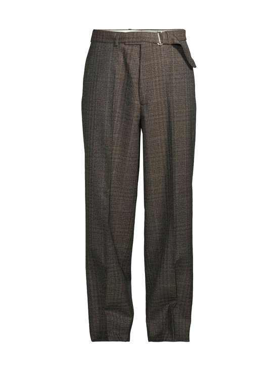 Officine Générale - Nash Fresco -ruudulliset housut - ICEDCOF/DKBROWN/ECR | Stockmann - photo 1