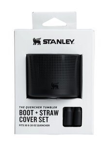 Stanley - The Quencher Boot Straw Topper silikona aizsargs pudelei un salmiņam (0.6 l & 0.89 l) - BLACK Stanley - The Quencher Boot Straw Topper silikona aizsargs pudelei un salmiņam (0.6 l & 0.89 l) - BLACK | Stockmann