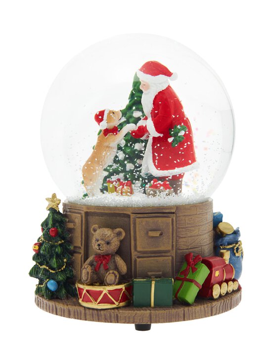 Casa Stockmann - Lumekuul Santa Jingle Bell 14 cm - CLEAR | Stockmann - photo 2
