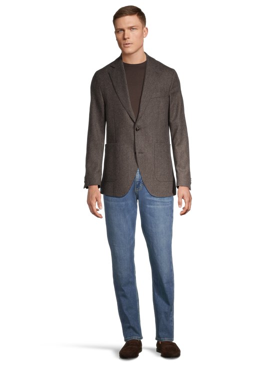 Oscar Jacobson - Fogerty Patch -bleiseri - 542 CAPTAINS BROWN | Stockmann - photo 2