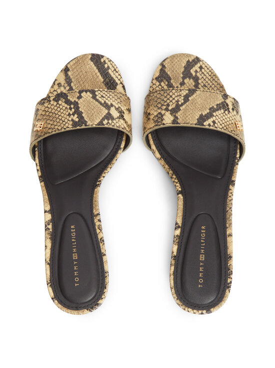 Tommy Hilfiger - Mid Mule Snake Print -sandaalit - 0F4 SNAKE | Stockmann - photo 2