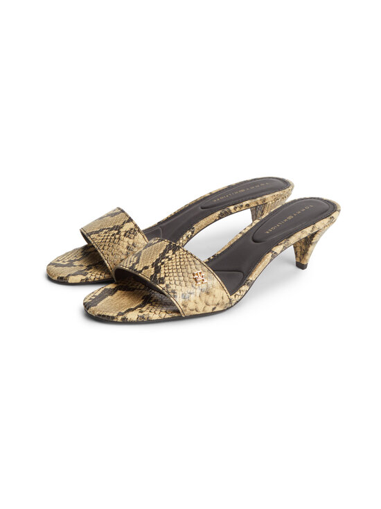 Tommy Hilfiger - Mid Mule Snake Print -sandaalit - 0F4 SNAKE | Stockmann - photo 5
