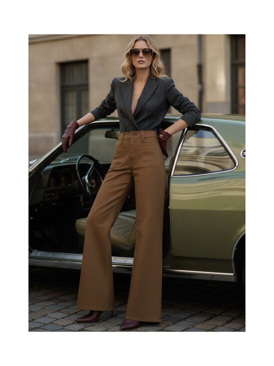 Frame - Le Slim Palazzo Harbor Pocket -housut - LEDGER | Stockmann - photo 6