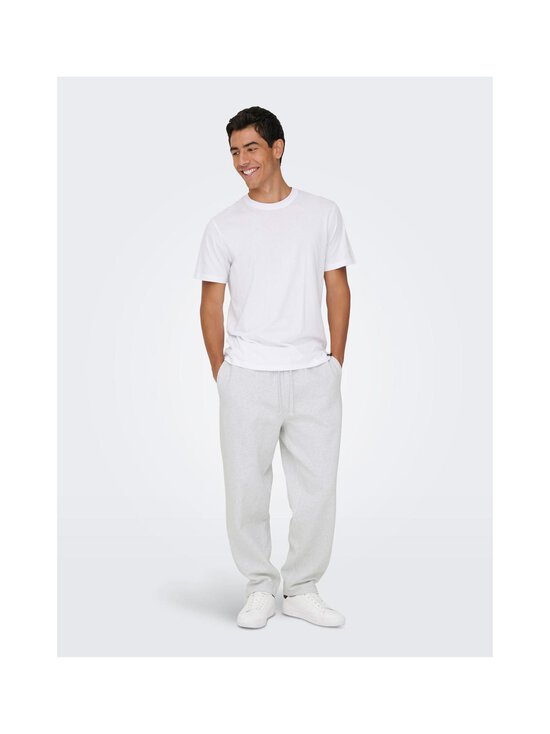 Only & Sons - Dressipüksid OnsCeres Wide - SUPER LIGHT GREY MELANGE | Stockmann - photo 3