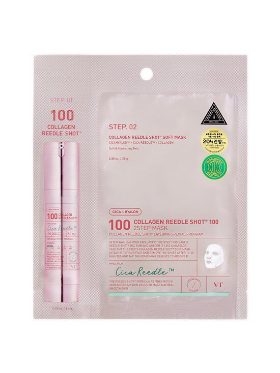 VT Cosmetics - Collagen Reedle Shot 100 2Step Hydrogel Mask sejas maska - NOCOL | Stockmann - photo 1