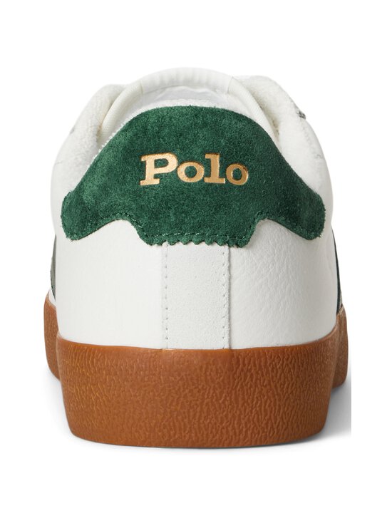 Polo Ralph Lauren - Tennised Court Low Top Lace - DECKWASH WHITE/FOREST | Stockmann - photo 5