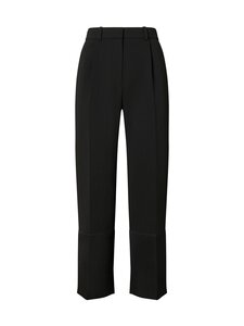 Tory Burch - Cropped Crepe -housut - BLACK | Stockmann