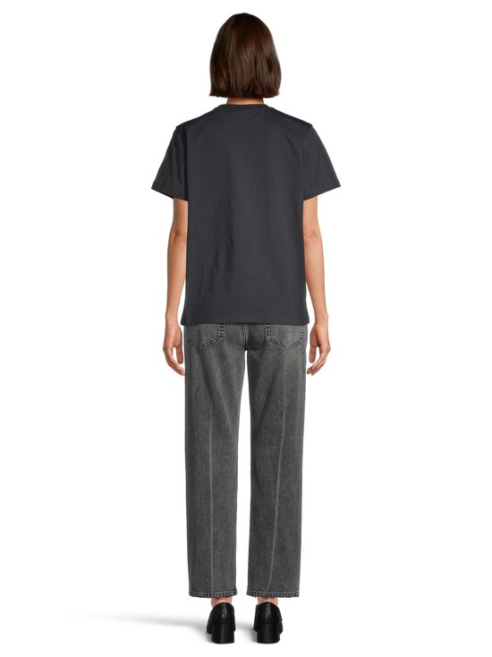 Ganni - Basic Cotton Jersey -paita - 252 PHANTOM | Stockmann - photo 3