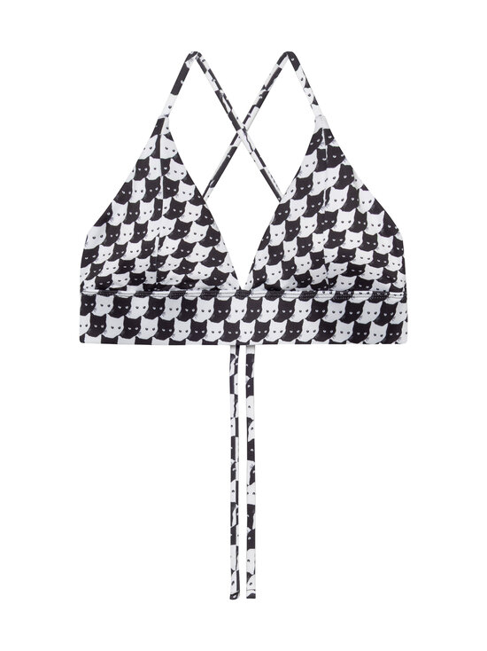 Dedicated - Alva Pepita Cats -bikiniyläosa - BLACK | Stockmann - photo 1