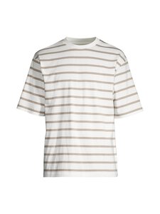 CONSTRUE - Haven T-paita - OATMILK/WHITE STRIPE | Stockmann