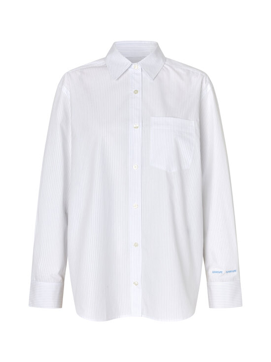 Samsoe Samsoe - Salova Pocket -paitapusero - CLR002829 WHITE PINSTRIPE | Stockmann - photo 1