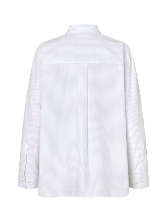 Samsoe Samsoe - Salova Pocket -paitapusero - CLR002829 WHITE PINSTRIPE | Stockmann - photo 2