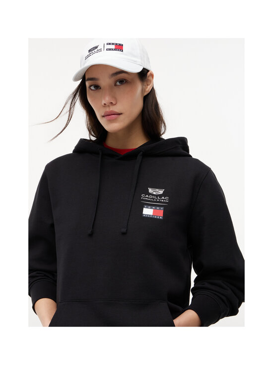 Tommy Hilfiger - TH x CF1 Logo džemperis ar kapuci - BDS BLACK | Stockmann - photo 8