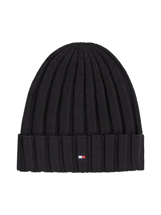 Tommy Hilfiger - Small Flag adīta cepure - BDS BLACK - photo 1 Tommy Hilfiger - Small Flag adīta cepure - BDS BLACK | Stockmann - photo 1