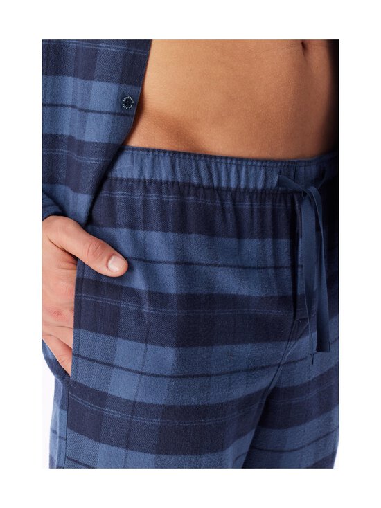 Schiesser - Flannel Check divdaļīga pidžama - 843 FADED DENIM | Stockmann - photo 6