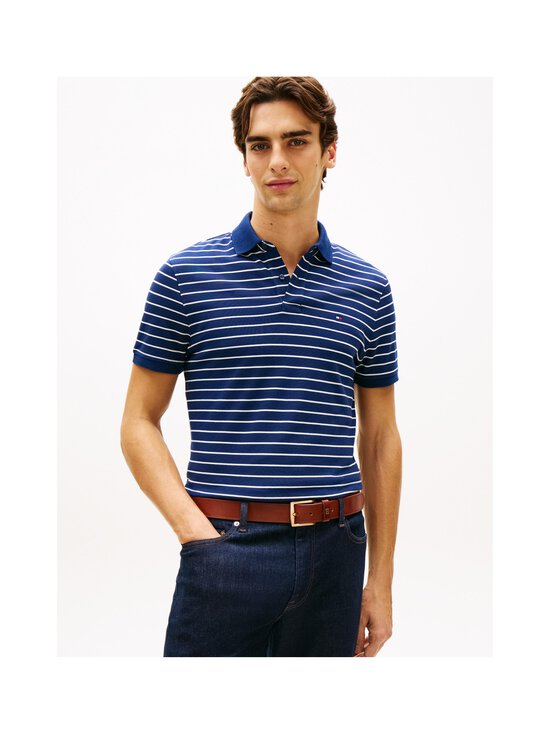 Tommy Hilfiger - Regular 1985 -pikeepaita - 0X5 CARBON NAVY / IVORY PETAL | Stockmann - photo 5