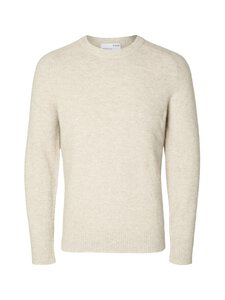 Selected - SlhRai-neulepaita - OATMEAL DETAIL:MELANGE | Stockmann
