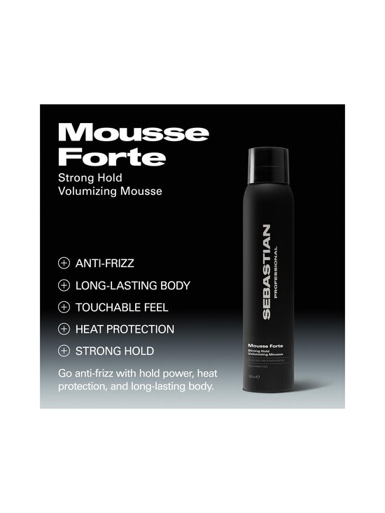 Sebastian - Juuksevaht Forte Strong Hold Volumizing Mousse - NOCOL | Stockmann - photo 3