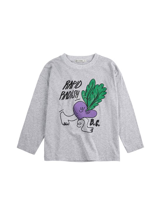 BOBO CHOSES - Rapid Radish trikotāžas krekls - 041 HEATHER GREY | Stockmann - photo 1