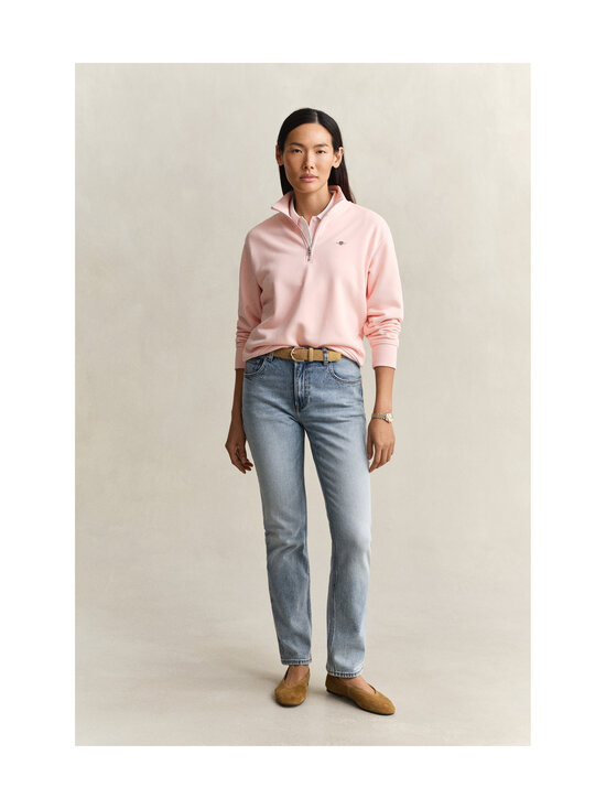 GANT - Shield Half-Zip - collegepaita - 647 APRICOT PINK | Stockmann - photo 5