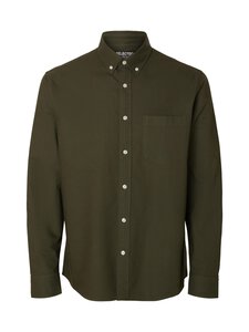 Selected - SlhReg Rick Collar krekls ar apkakli - FOREST NIGHT DETAIL:MIXED W. KALAMATA | Stockmann