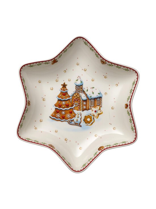 Villeroy & Boch - Winter Bakery Delight Star Gingerbread Village Medium pasniegšanas trauks 24,5 cm - RED - photo 1 Villeroy & Boch - Winter Bakery Delight Star Gingerbread Village Medium pasniegšanas trauks 24,5 cm - RED | Stockmann - photo 1