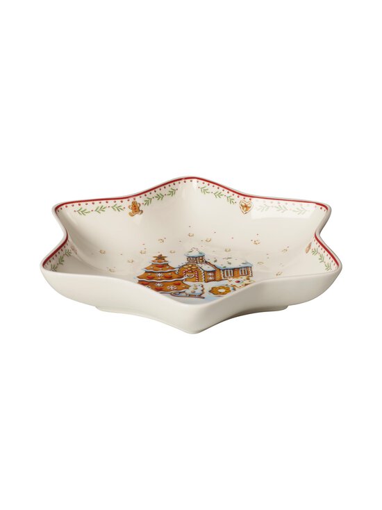Villeroy & Boch - Winter Bakery Delight Star Gingerbread Village Medium pasniegšanas trauks 24,5 cm - RED - photo 2 Villeroy & Boch - Winter Bakery Delight Star Gingerbread Village Medium pasniegšanas trauks 24,5 cm - RED | Stockmann - photo 2