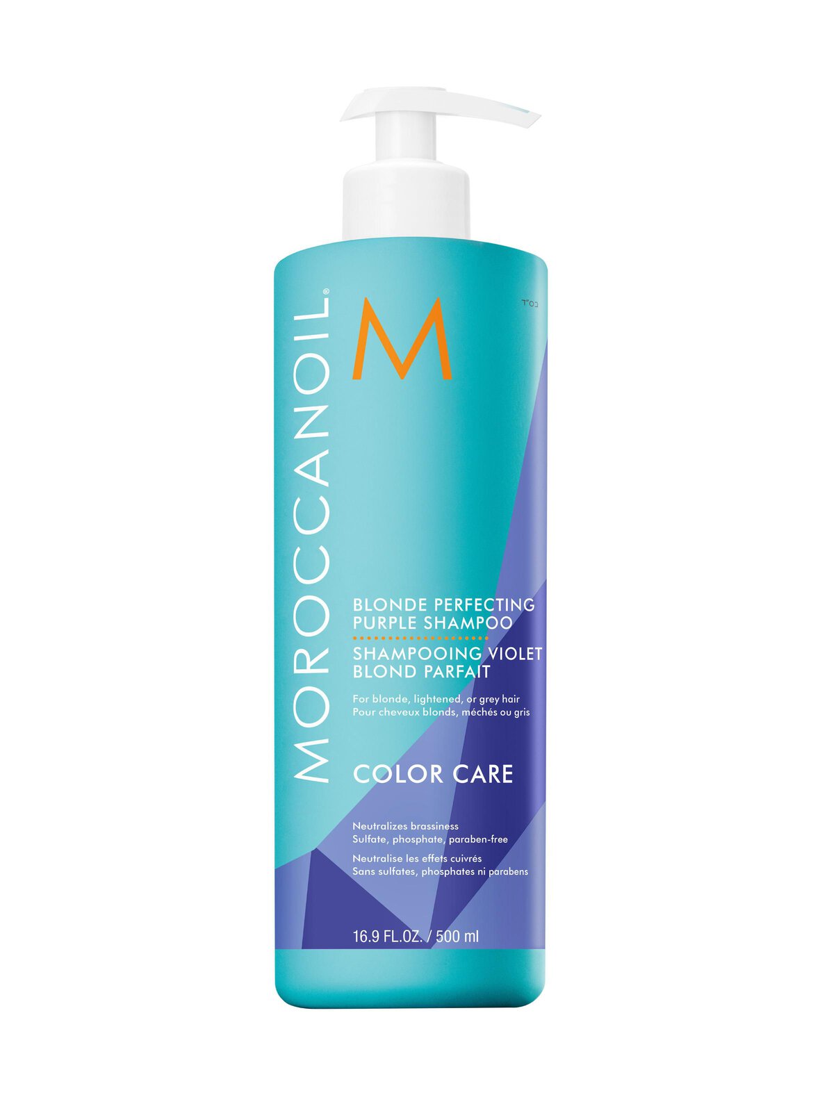 Moroccanoil Blonde perfecting purple -shampoo, 500 ml