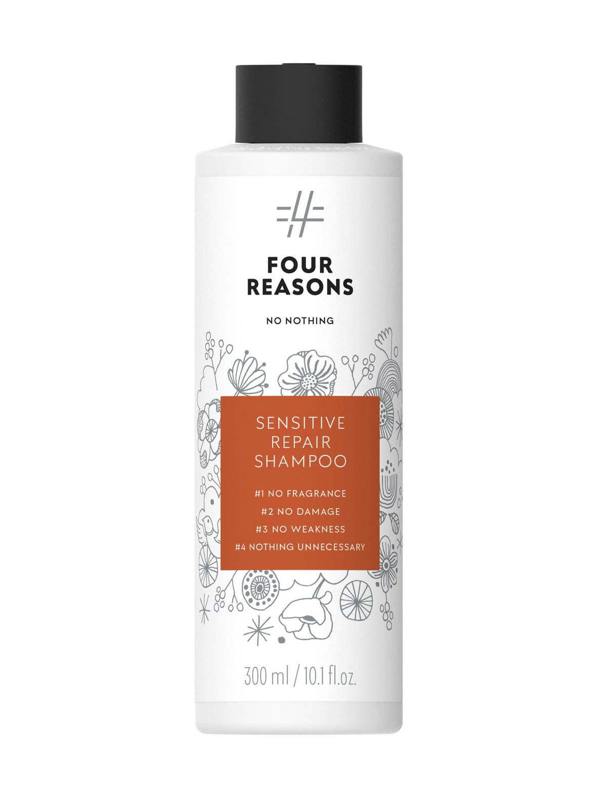 No Nothing Sensitive Repair Shampoo 300 ml