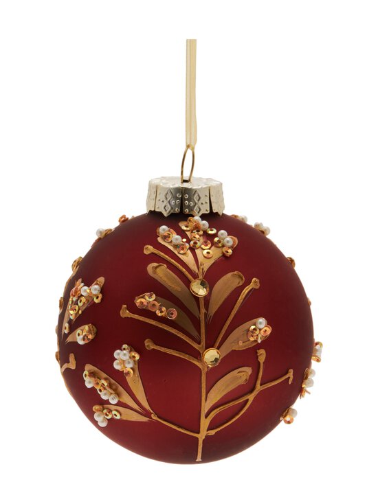 Villa Stockmann - Jõulukaunistus Gold Leaf 7,9 cm - RED/GOLD | Stockmann - photo 2