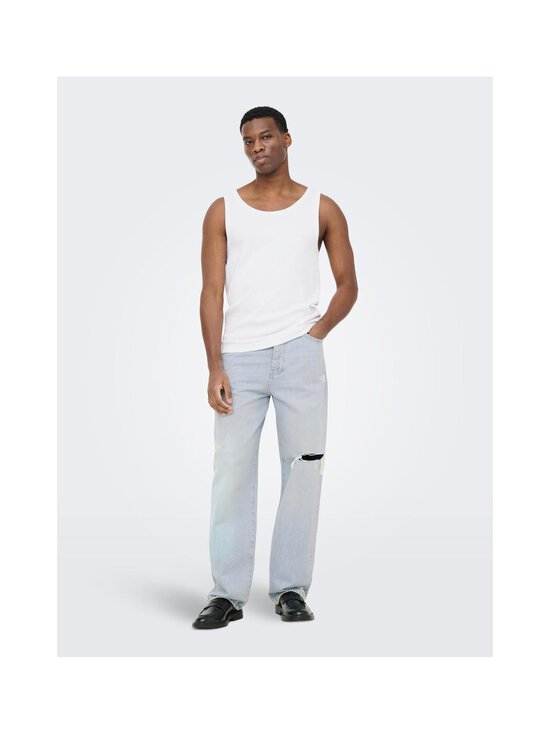 Only & Sons - OnsTanner Tank -toppi - BRIGHT WHITE | Stockmann - photo 3