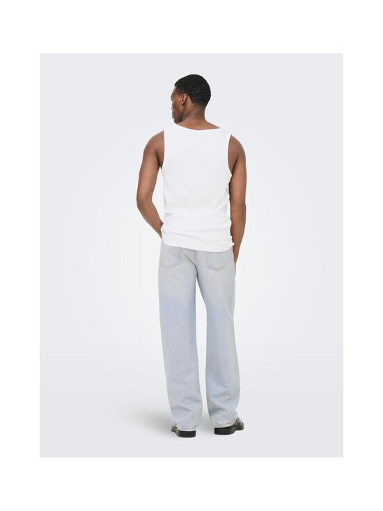 Only & Sons - OnsTanner Tank -toppi - BRIGHT WHITE | Stockmann - photo 4