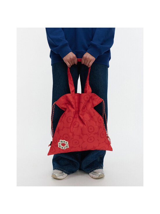 Marimekko - Metka Mini Unikko Kioski plecu soma - 330 RED, DARK RED | Stockmann - photo 3