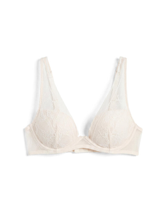 Calvin Klein Underwear Plus - Lightly Lined Plunge -rintaliivit - 101 IVORY | Stockmann - photo 1