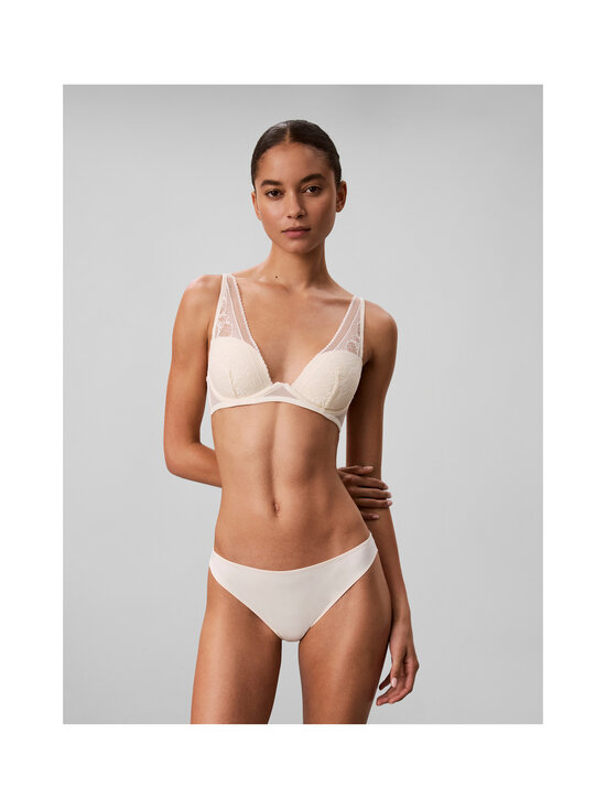 Calvin Klein Underwear Plus - Lightly Lined Plunge -rintaliivit - 101 IVORY | Stockmann - photo 2