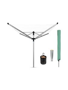 Brabantia - Lift-O-Matic Advance- pyörivä kuivausteline - GREY | Stockmann