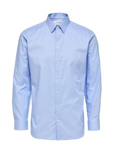 Selected - SlhSlimNathan-Gem Collared Shirt - LIGHT BLUE | Stockmann