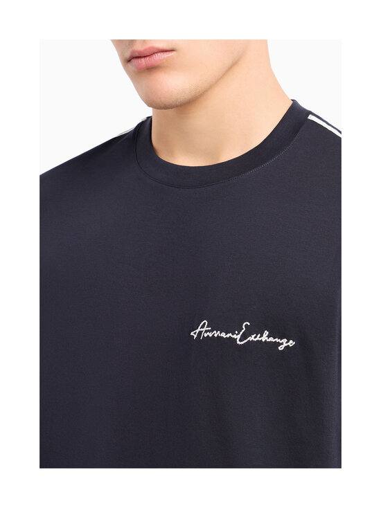 ARMANI EXCHANGE - Shoulder Stripe t-paita - ZJ9AZ 1510 NAVY | Stockmann - photo 5