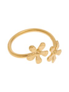 Pernille Corydon - Wild Poppy Ring gredzens - GOLD PLATED Pernille Corydon - Wild Poppy Ring gredzens - GOLD PLATED | Stockmann