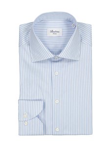 Stenströms - Slimline krekls ar apkakli - 112 LIGHT BLUE STRIPE | Stockmann