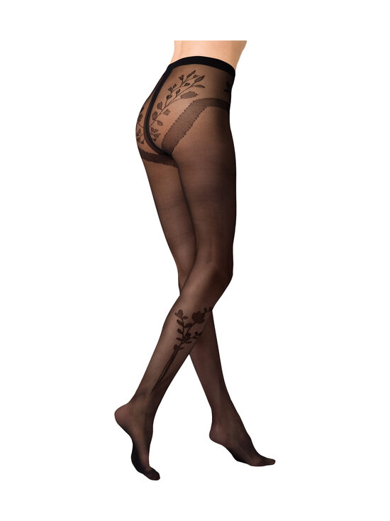 Kunert - Floral Love zeķubikses 30 den - 0500 BLACK | Stockmann - photo 1