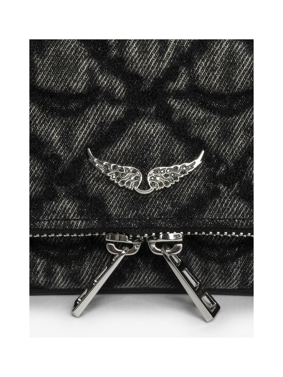 Zadig&Voltaire - Rock Nano Denim Monogram -farkkulaukku - 098 ROAD - photo 3 Zadig&Voltaire - Rock Nano Denim Monogram -farkkulaukku - 098 ROAD | Stockmann - photo 3
