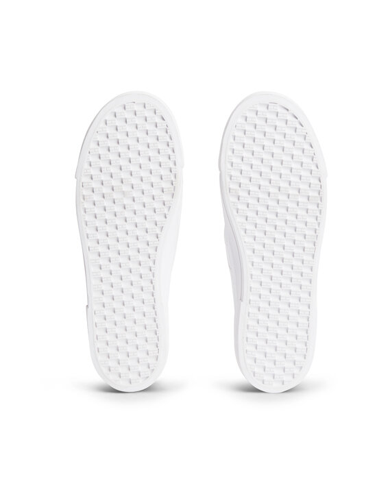 Tommy Hilfiger - Platform Vulc Piping ādas brīvā laika apavi - YBS WHITE | Stockmann - photo 4
