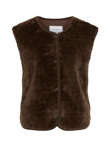 Vila - ViFallulah Teddy -liivi - COFFEE BEAN | Stockmann