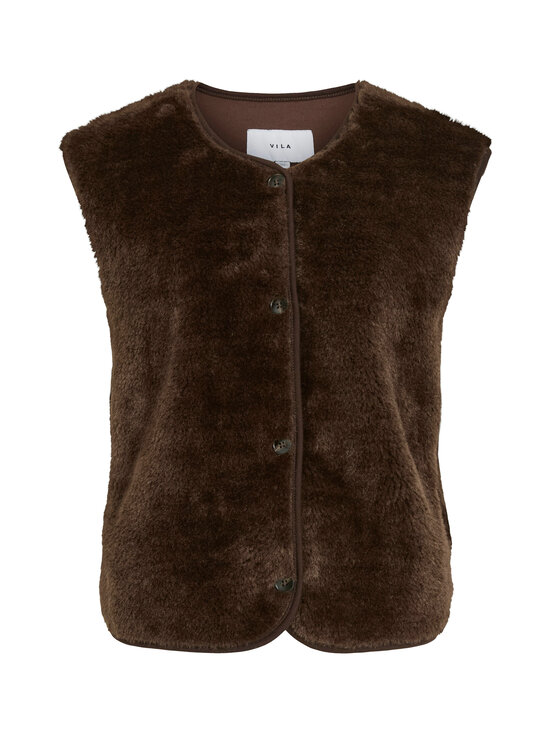 Vila - ViFallulah Teddy veste - COFFEE BEAN | Stockmann - photo 1