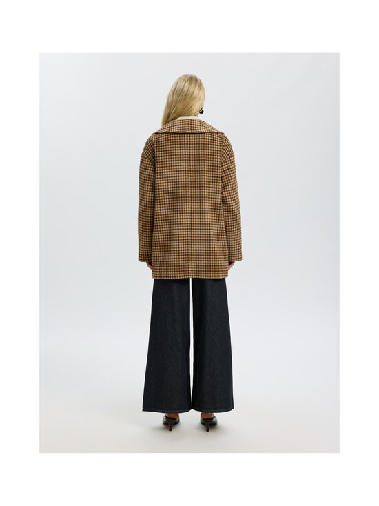 Selected - SlwCarolyn Wool Blend auduma mētelis - TOFFEE | Stockmann - photo 4