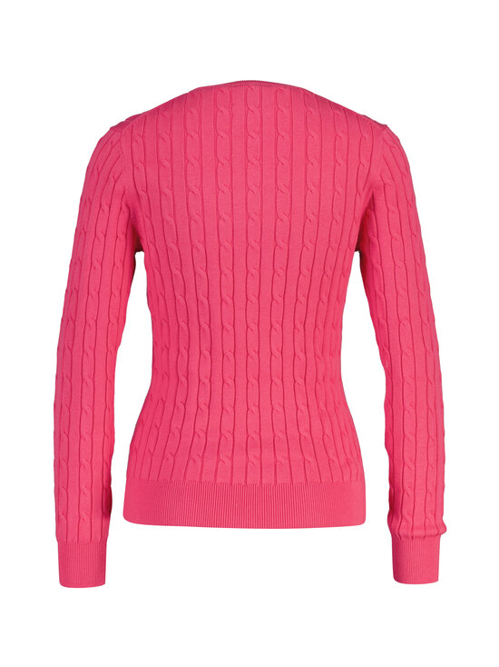 GANT - Stretch Cotton -palmikkoneule - 661 BRIGHT FUSCHIA | Stockmann - photo 2