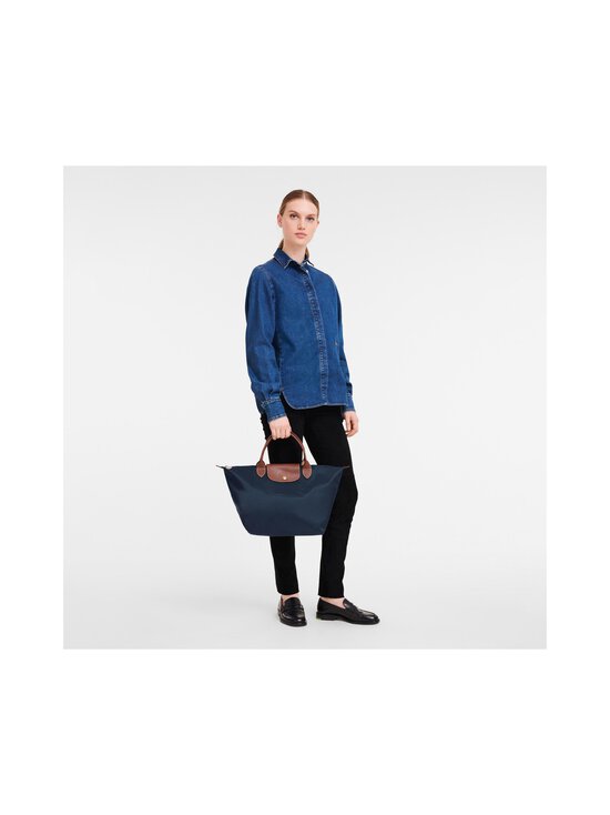 Longchamp - Le Pliage Original Top M rokassomiņa - P68 NAVY | Stockmann - photo 6